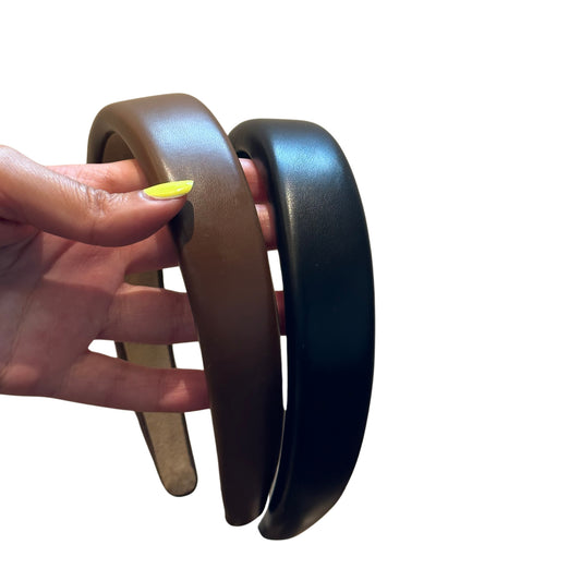 Leather Padded Headband