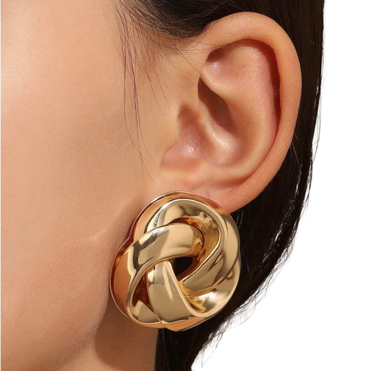 Bold Twist Earrings