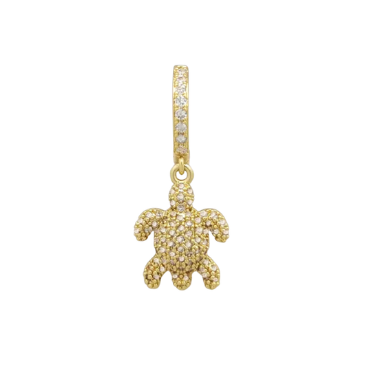 Turtle Earring (single)