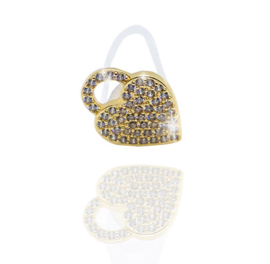 Love Locks Shoes Charm