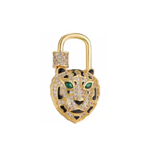 Leopard Lock Charm