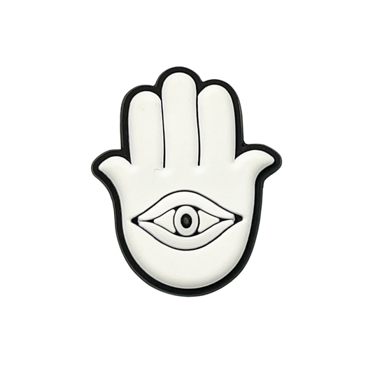 Hand Eye Crocs Charms