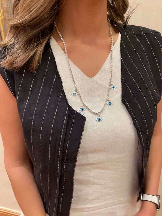 Eye Drops Tennis Chain