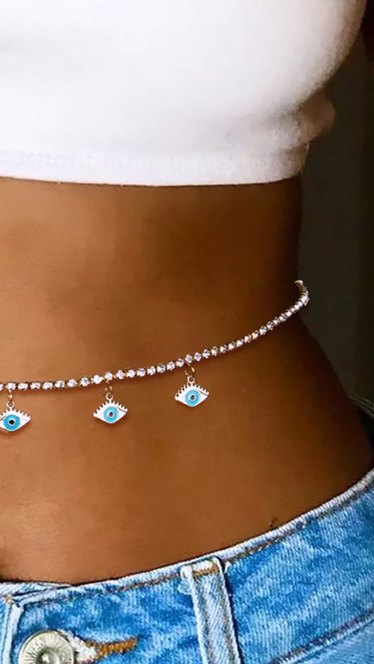 Eye Drops Tennis Chain