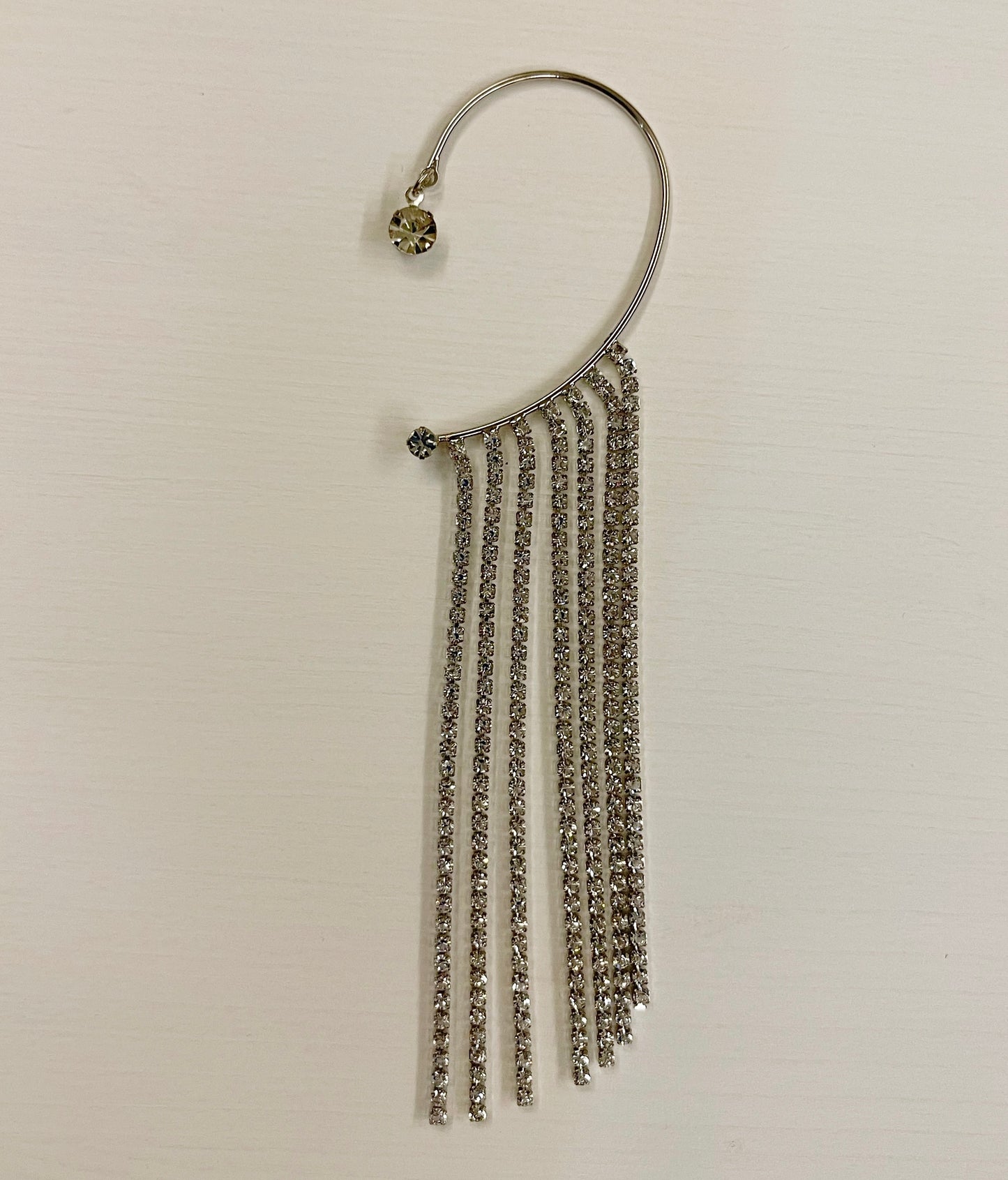 Tassel Crystal Ear cuff