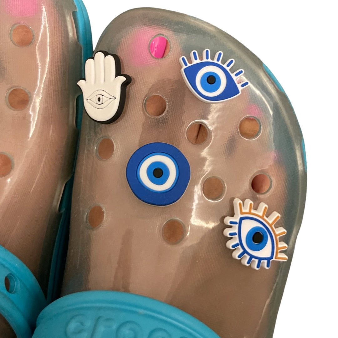 Hand Eye Crocs Charms